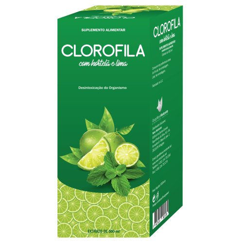 Clorofila C/ Hortelã E Lima 500 Ml. Novo Horizonte