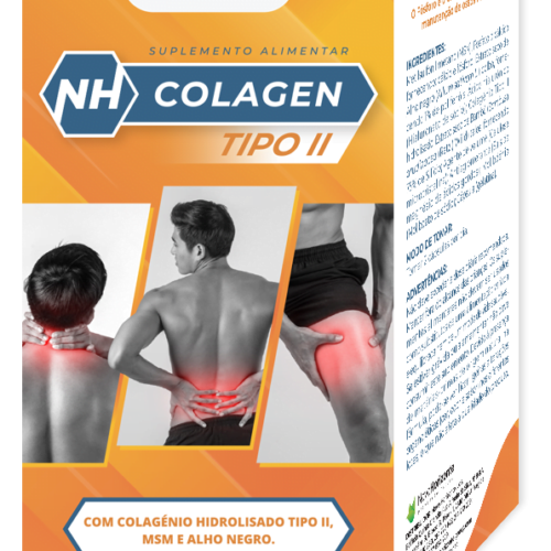 NH Colagen Tipo II 60 Cápsulas Novo Horizonte