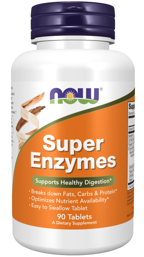 Super Enzymes 90 Comprimidos Now