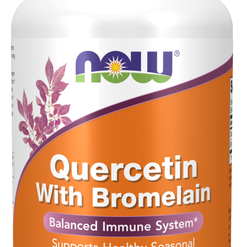 Quercetin with Bromelain 120 Cápsulas Vegetais Now