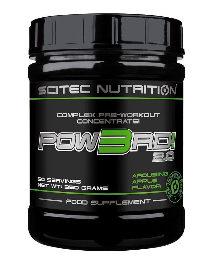 Pow3rd! 2.0 350g Maça Scitec Nutrition