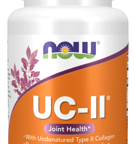 UC-II® Type II Collagen 60 Cápsulas Vegetais Now
