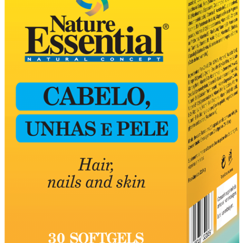 Cabelos, Unhas E Pele 30 Softgels Nature Essential