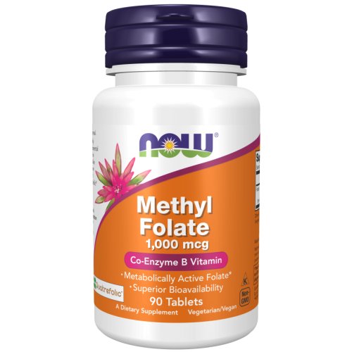 Methyl Folate 1000 Mcg 90 Comprimidos Now