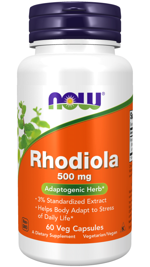 Rhodiola 500 Mg 60 Cápsulas Now