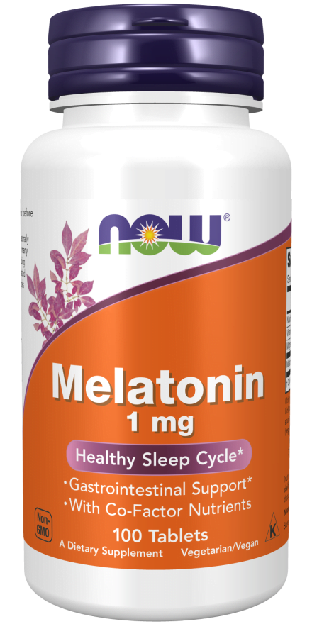 Melatonin 1 Mg 100 Comprimidos Now