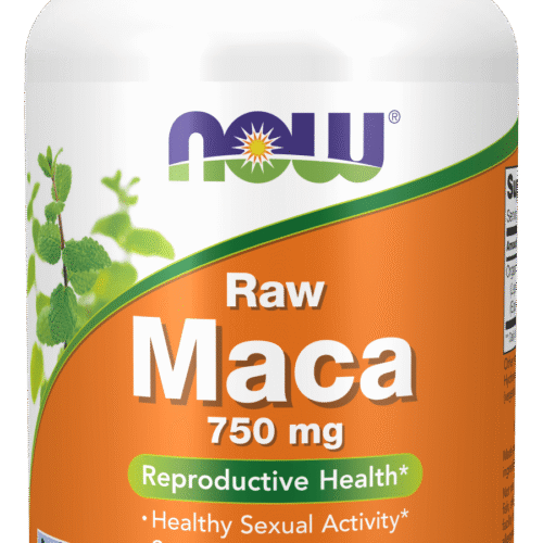 Maca 750 mg Raw 90 Cápsulas Vegetais Now