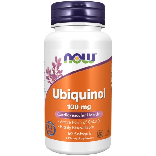 Ubiquinol 100 mg 60 Softgels Now