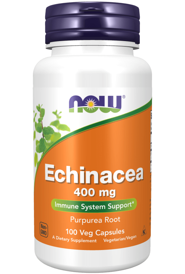 Echinacea 400 mg 100 Cápsulas Now