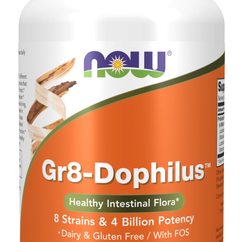 Gr8-Dophilus 60 Cápsulas Now