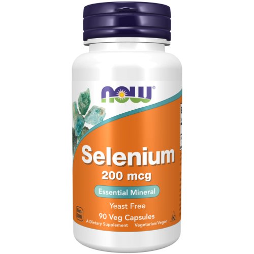 Selenium 200 mcg 90 Cápsulas Now