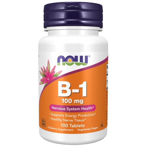 Vitamin B-1 100 mg 100 Comprimidos Now