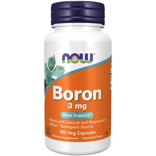 Boron 3 mg 100 Cápsulas Now