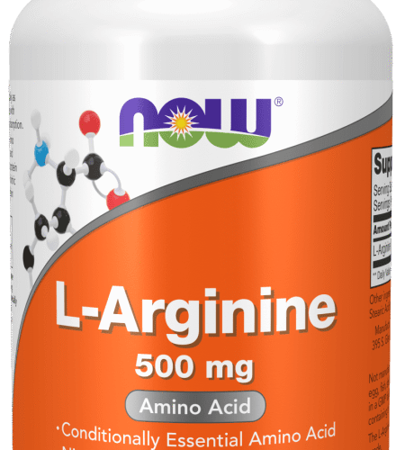 L-Arginine 500 mg 100 Cápsulas Now