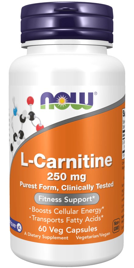 L-Carnitine 250 mg 60 Cápsulas Now
