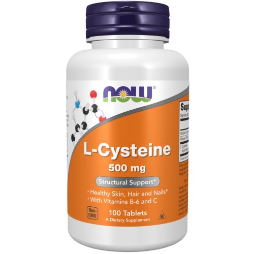 L-Cysteine 500 mg 100 Comprimidos Now