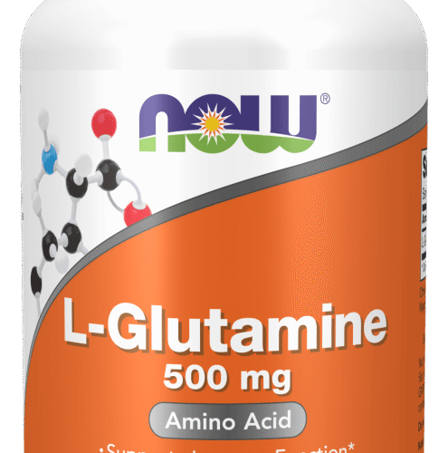 L-Glutamine 500 mg 120 Cápsulas Now