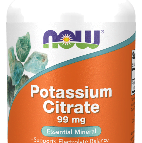 Potassium Citrate 99 mg 180 Cápsulas Now
