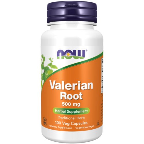 Valerian Root 500 mg 100 Cápsulas Now