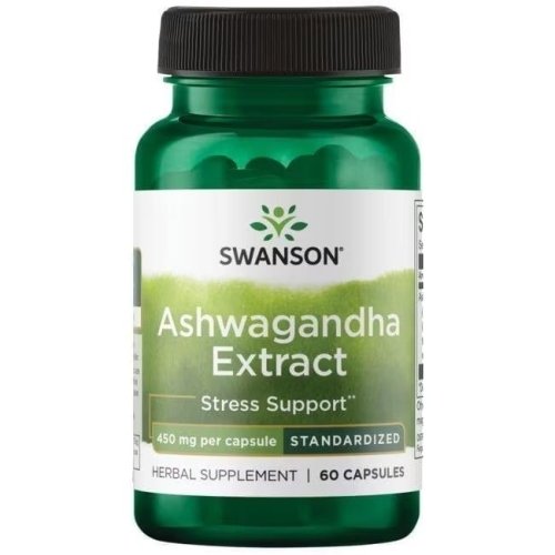 Ashwagandha 450 mg 60 Cápsulas Swanson