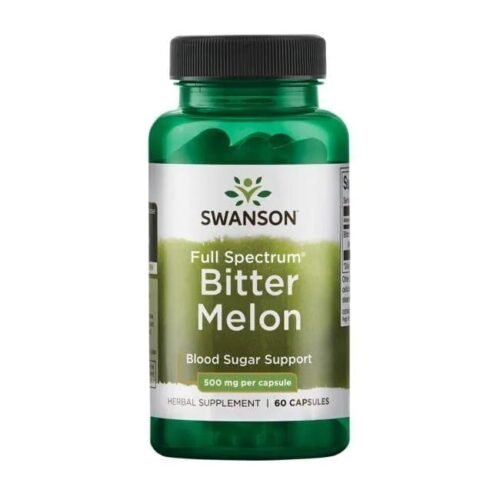 Bitter Melon 500 mg 60 Cápsulas Swanson