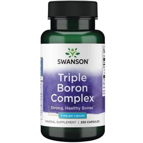 Triple Boron Complex 3 mg 250 Cápsulas Swanson