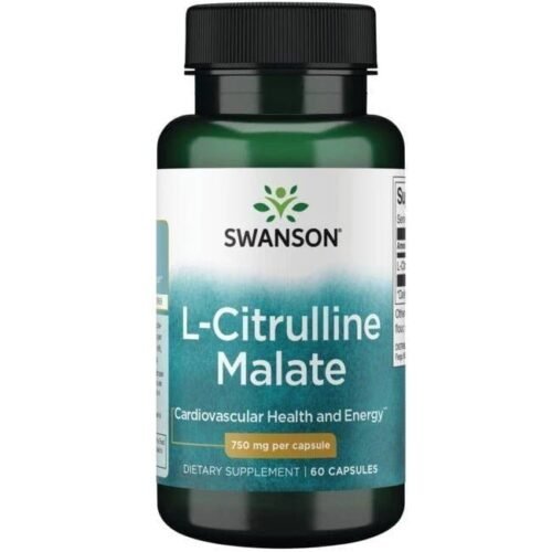 L-Citrulline Malate 750 mg 60 Cápsulas Swanson