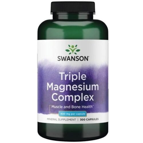 Triple Magnesium Complex 400 mg 300 Cápsulas Swanson