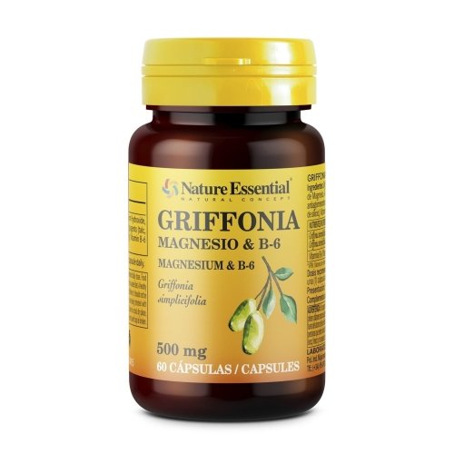 Griffonia 500 mg + Magnésio + B6 60 Cápsulas Nature Essential