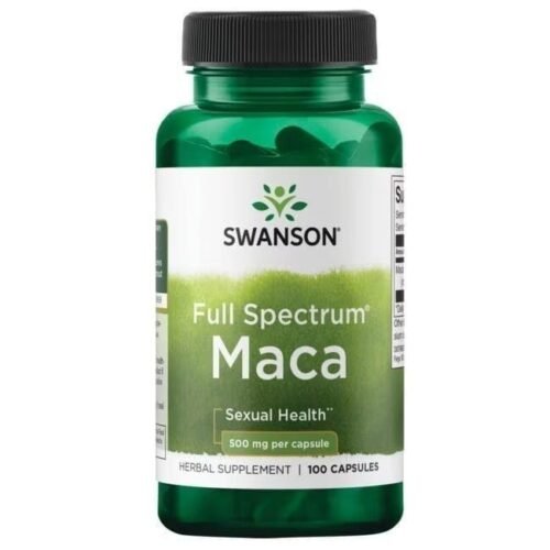 Maca 500 Mg (Full Spectrum) 100 Cápsulas Swanson