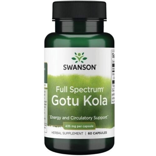 Full Spectrum Gotu Kola 435 Mg 60 Cápsulas  Swanson