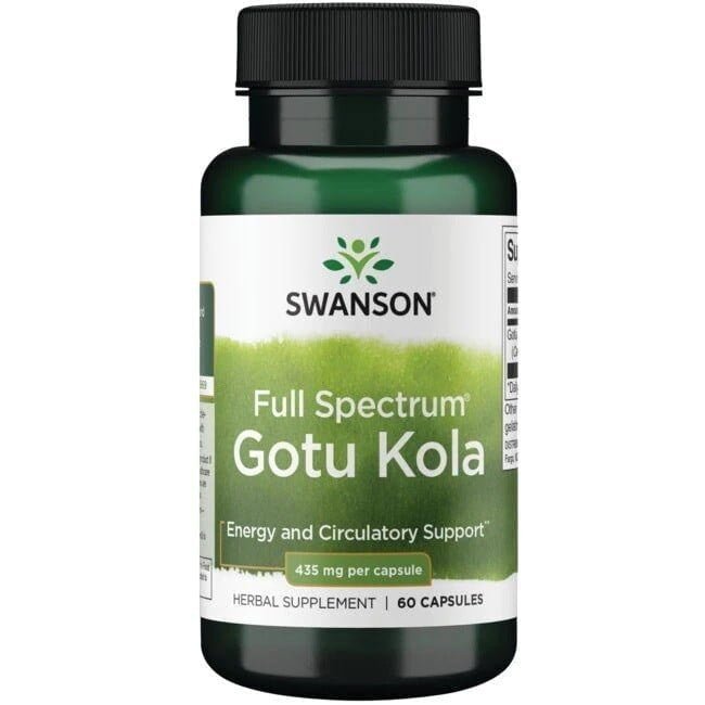 Full Spectrum Gotu Kola 435 Mg 60 Cápsulas Swanson