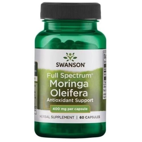 Full Spectrum Moringa Oleifera 400 Mg 60 Cápsulas  Swanson