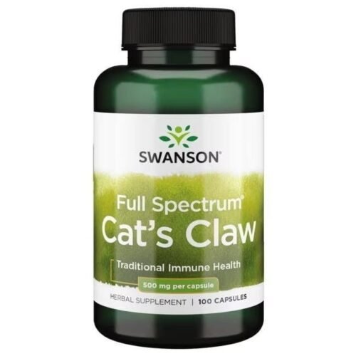 Full Spectrum Cat's Claw 500 Mg 100 Cápsulas  Swanson