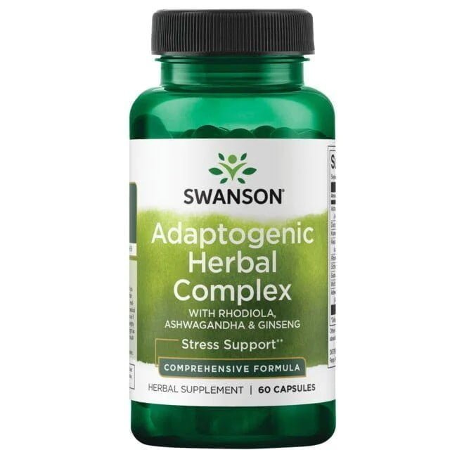 Adaptogenic Herbal Complex 60 Cápsulas Swanson