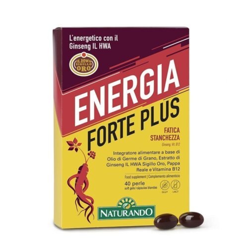 Energia Forte Plus 40 Softgels Naturando