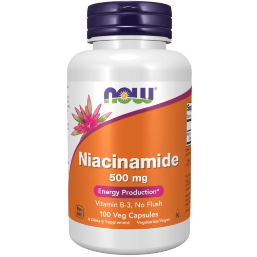 Niacinamide (B-3) 500 mg 100 Capsules Now