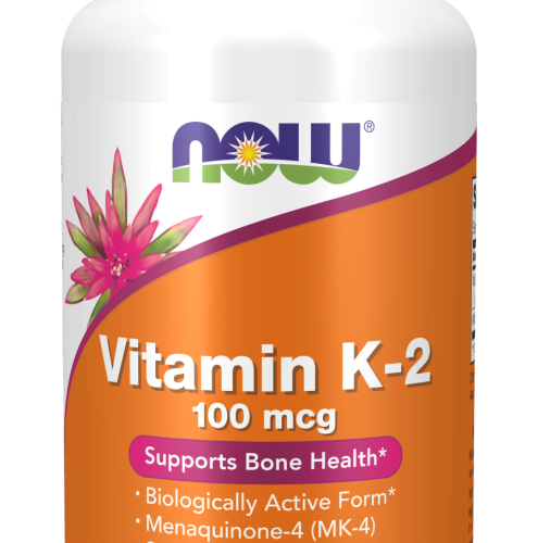 Vitamin K-2 100 mcg 100 Cápsulas Vegetais  Now
