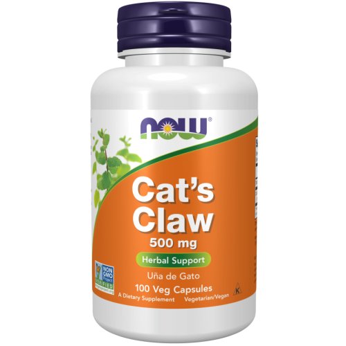 Cat's Claw 500 mg 100 Cápsulas Vegetais Now