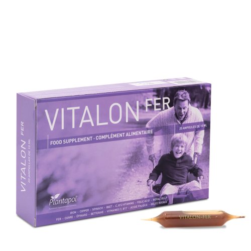 Vitalon Fer 20 Ampolas Plantapol