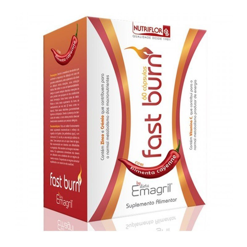 Emagril - Fast Burn 60 Cápsulas Nutriflor