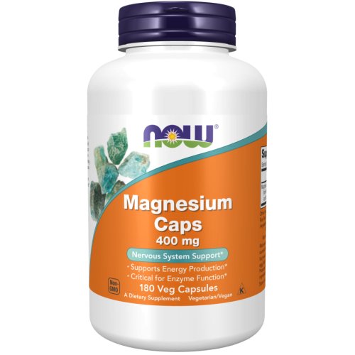 Magnesium 400 mg 180 Veg Capsules Now
