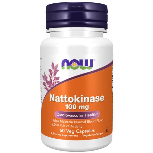 Nattokinase 100 mg 60 Veg Capsules Now