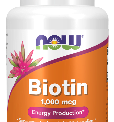 Biotin 1000 mcg 100 Veg Capsules Now