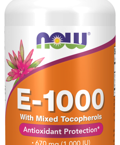 Vitamin E-1000 Mixed Tocopherols 50 Softgels Now
