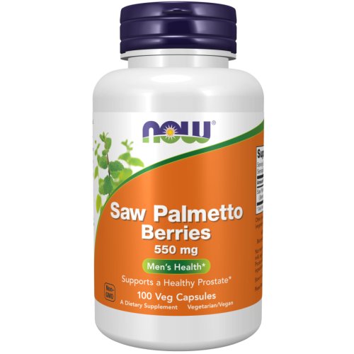 Saw Palmetto Berries 550 mg 100 Veg Capsules Now