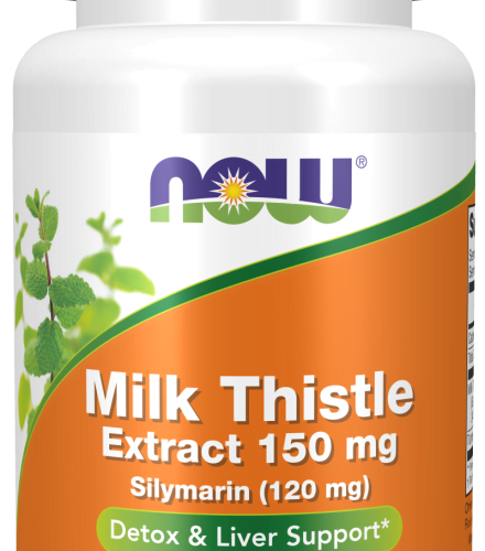 Milk Thistle Extract 150 mg Silymarin (120 mg) 60 Veg Capsules Now