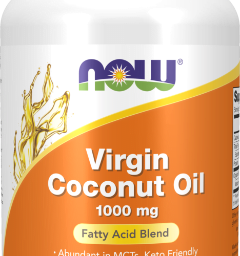 Virgin Coconut Oil 1000 mg Softgels Now