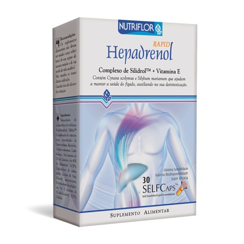 Hepadrenol Rapid 30 Cápsulas Nutriflor