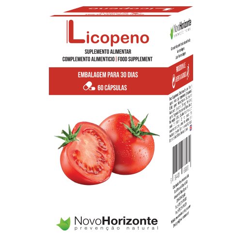 Licopeno 20 Mg 60 Comprimidos Novo Horizonte